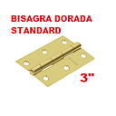 [BISA-221] BISAGRA DORADA 3" STANDARD   (UN PAR)