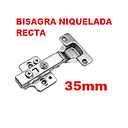 [BISA-321] BISAGRA NIQUELADA RECTA 35MM   (UN PAR)