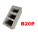 [BLOQUE-120] BLOQUE PRENSADO DE 20 X 20 X 40