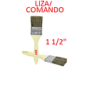 [BROCHA-105] BROCHA EXTRA LIZA  1 1/2" BLANCA