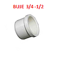 [BUJ0201PE] ADAPTADOR BUJE PEGABLE 3/4 -1/2 LASCO