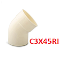 [C3X45RI] CODO RIVAL 75 X 45