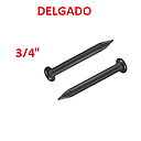 [ACERONEGRO-200] CLAVOS ACERO NEGRO DELG. 3/4" X 2MM