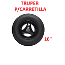 [CARR-020] RUEDA NEUMATICA 16"P/CARRET TRUPER