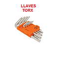 [EJ-50] JGO.9PZ LLAVES TORX TRUPER