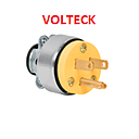 [ENCHU-015] ENCHUFE 3 PATAS 15A 125V VERTICAL METAL (VOLTEK)