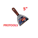 [ESPATULA-120] ESPATULA MANGO MADERA  5 " PROTOOLS (PARA GYPSUM)