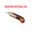 [ESTI-010] ESTILETE RETRACTIL 6" TRUPER REFORZADO