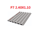 [ET240(1.10)] PLACA ONDULADA  P7 / 2.40 X 1.10 - 8 PIES (5 MM)
