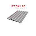 [ET300(1.10)] PLACA ONDULADA  P7 / 3.00 X 1.10 - 10 PIES (5 MM)