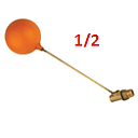 [FLOT-001] FLOTADOR  1/2 COBRE/PLÁSTICO