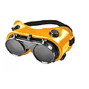 [GAFA-110] GAFAS DE SOLDAR VERDES-NEGRA DOBLE PROTECCION