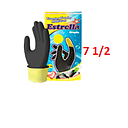 [GUANTE-065] GUANTE CAUCHO ESTRELLA # 7 1/2 / BI-COLOR Calibre 25