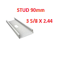 [GY-021] GY  PARED PARANTE  90MM  CON-HUECOS  STUD  3 5/8" X 2.44