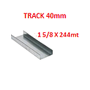 [GY-042] GY  PARED   CANAL    40MM   NO-HUECOS   TRACK  1 5/8" X 244