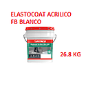[INTACO-758] ELASTOCOAT FIBRA PREMIUM BLANCO 26.8 KG - ETIQUET VERDE