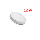 [LAMP-005] LED REDONDA 12W SOBREPUESTA LUZ BLANCA LAMPARA ( IL040072)