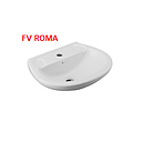 [LAV-001] LAVABO  BLANCO ROMA DE PARED FV (214-BL)