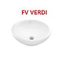 [LAV-085] LAVABO  BLANCO VERDI PARA MESON FV (E241-BL)