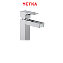 [LAVABO-805] MEZCLADORA MONOCOMANDO LAVABO CHORRO CASCADA YETKA (125.272)