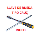 [LLRU-050] LLAVE DE RUEDA TIPO CRUZ INGCO (HRCW40231)