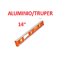 [NIVEL-300] NIVEL DE ALUMINIO 14"/35CM TRUPER