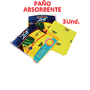 [PAÑO-010] PAÑO LIMPIADOR ABSORBENTE (3 UNIDADES)