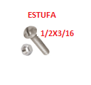 [PEES-007] PEES-1/2X3/16    PERNOS ESTUFA