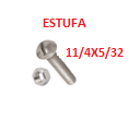 [PEES-018] PEES-11/4X5/32  PERNOS ESTUFA