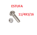 [PEES-019] PEES-11/4X3/16   PERNOS ESTUFA
