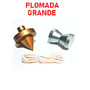 [PLOM-001] PLOMADA BRONCE GRAN. C/ALUMINIO
