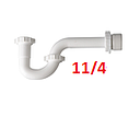 [SIFON-010] SIFON 11/4  PARA LAVABO ACOPLE BLANCO FV (E240RA-11/4 DHBL)