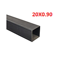 [TCUA-014] TUB CUADRA 20X0.90MM /3/4 X 0.90MM-(TC20X0.90)6MTS