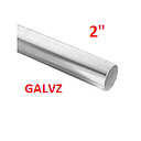 [TGAL-006] TUBO REDOND GALVANIZADO 2 X 2MM- (TG2X2)6MTS