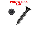 [TOGY-020] TOGY-1X6 PARA PLANCHA  PUNTA FINA NEGRO (2001)