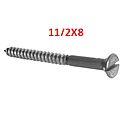 [TOMA-031] TOMA-11/2X8    TORNILLO MADERA