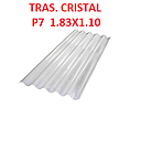 [TRASLU-070] TRASLUCIDO P7 CRISTAL 1.83 X 1.10 MTRS POLICARBONATO