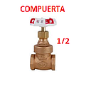 [VALVULA-500] LLAVE COMPUERTA RW 1/2"