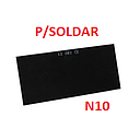 [VS-10] VIDRIO P/SOLDAR N 10
