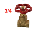 [VALVULA-012] LLAVE BRONCE DE PASO 3/4"  FV