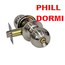 [CERRADURA-602] CERRAD.PHILLIPS DORMITORIO NIQUELADA POMO (11712)