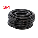 [ANILLADA-215] MANGUERA ANILLADA 3/4" NEGRA